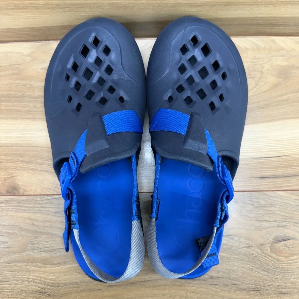 CHACO Chillos Blue Clogs Mens 11 Waterproof Outdoor Sport Slip‎ On